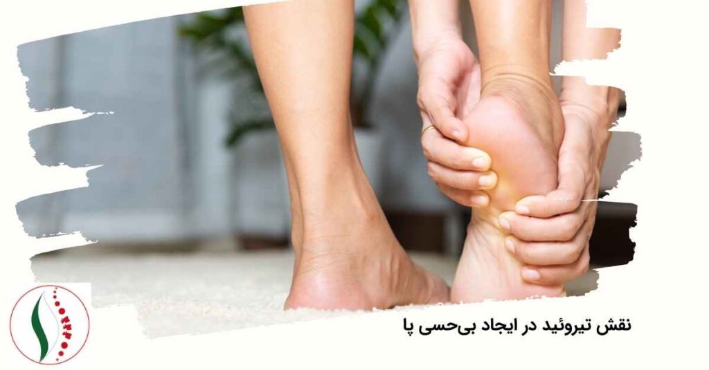 نقش تیروئید در بی‌حسی پا