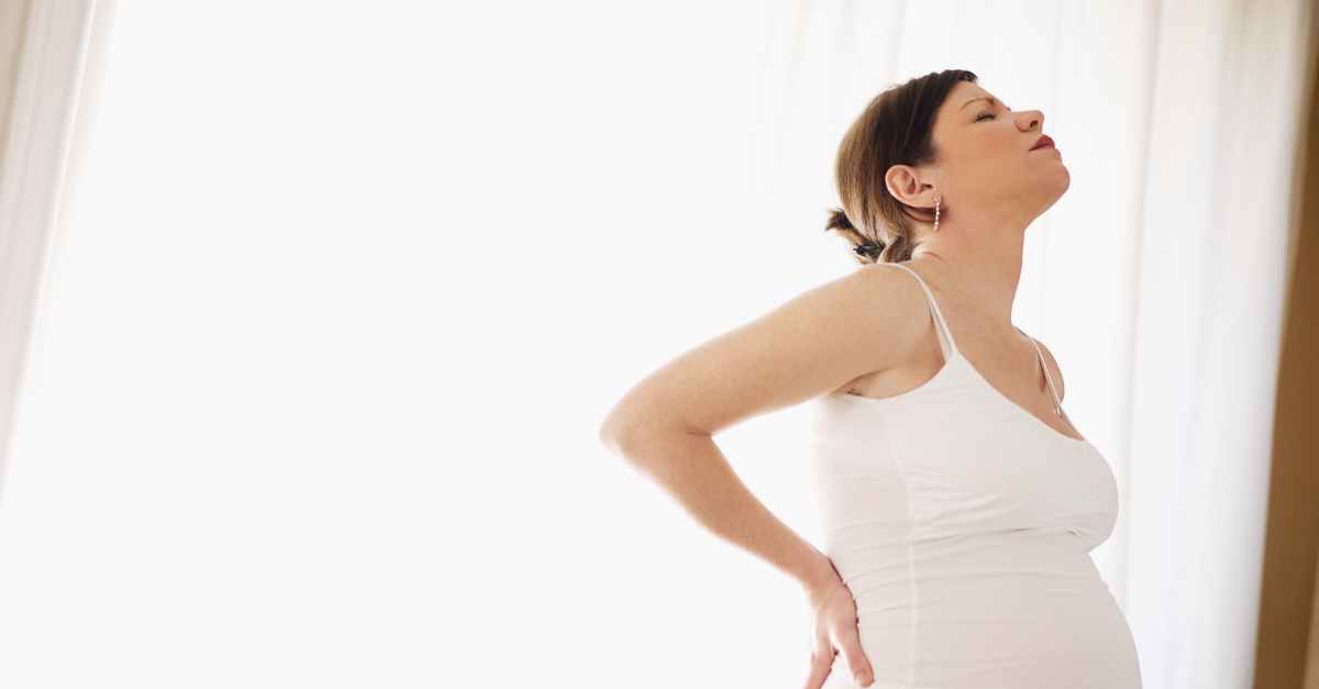 درد پایین کمر سمت راست در زنان باردار